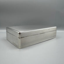 Load image into Gallery viewer, Fine Asprey & Co Silver Cigarette Box in Presentation Case - London 1945