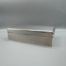 Load image into Gallery viewer, Fine Asprey & Co Silver Cigarette Box in Presentation Case - London 1945