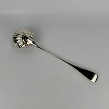 Load image into Gallery viewer, George III Silver Soup/Punch Ladle by George Baskerville - London 1762