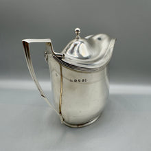 Load image into Gallery viewer, George III Silver Lidded Sauce Jug by John Emes - London 1800