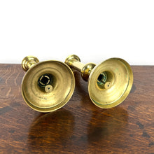 Load image into Gallery viewer, Georgian Brass Candlesticks with Ejectors - C.1800