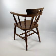 Load image into Gallery viewer, C.1875 Beech and Elm Smokers Bow Chair