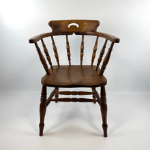 Load image into Gallery viewer, C.1875 Beech and Elm Smokers Bow Chair