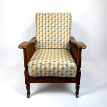Load image into Gallery viewer, Oak 19th Century Reclining Armchair by Wylie & Lockhead of Glasgow