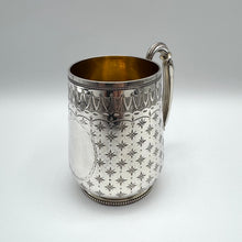 Load image into Gallery viewer, Victorian Silver Christening Cup by Edward Charles Brown - London 1874