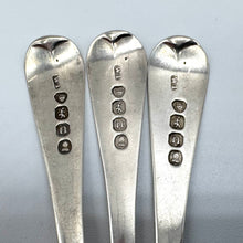 Load image into Gallery viewer, Twelve George IV Silver Teaspoons by William Theobalds - London 1828