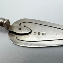 Load image into Gallery viewer, Silver Novelty Trowel Bookmark - Birmingham 1898