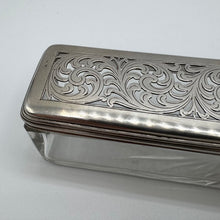 Load image into Gallery viewer, George IV Silver and Cut Glass Vanity Box Toilet Jar by George John Richards - London 1827