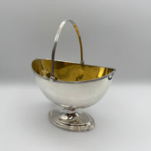 Load image into Gallery viewer, George III Silver & Gilded Sugar Basket by Alexander Field - London 1801