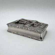 Load image into Gallery viewer, Rare York Minster Castle Top Snuff Box by Nathaniel Mills - Birmingham 1842