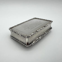Load image into Gallery viewer, Rare York Minster Castle Top Snuff Box by Nathaniel Mills - Birmingham 1842