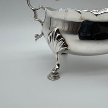 Load image into Gallery viewer, George III Solid Silver Acanthus and Hoof Foot Sauce Boat - London 1767 - 175g