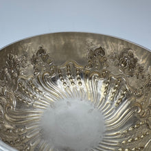 Load image into Gallery viewer, Silver Repousse Bowl - Goldsmiths & Silversmiths Co - London 1903