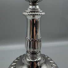 Load image into Gallery viewer, Rare George III Telescopic Silver Candlesticks John & Thomas Settle - Sheffield 1817