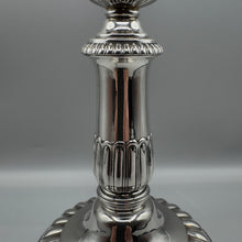 Load image into Gallery viewer, Rare George III Telescopic Silver Candlesticks John & Thomas Settle - Sheffield 1817