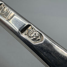 Load image into Gallery viewer, Rare Georgian Silver Double Ended Reversible Marrow Scoop - London 1727