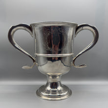 Load image into Gallery viewer, Large Antique Silver Twin Handle Cup - Newcastle 1778 - John Langlands I