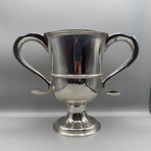 Load image into Gallery viewer, Large Antique Silver Twin Handle Cup - Newcastle 1778 - John Langlands I