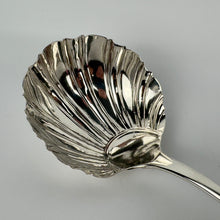 Load image into Gallery viewer, George III Silver Soup/Punch Ladle by George Baskerville - London 1762
