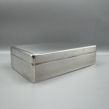 Load image into Gallery viewer, Fine Asprey &amp; Co Silver Cigarette Box in Presentation Case - London 1945
