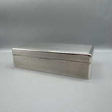 Load image into Gallery viewer, Fine Asprey &amp; Co Silver Cigarette Box in Presentation Case - London 1945
