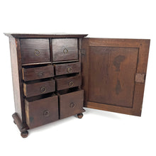Load image into Gallery viewer, Georgian Oak Spice Cupboard - 18th Century
