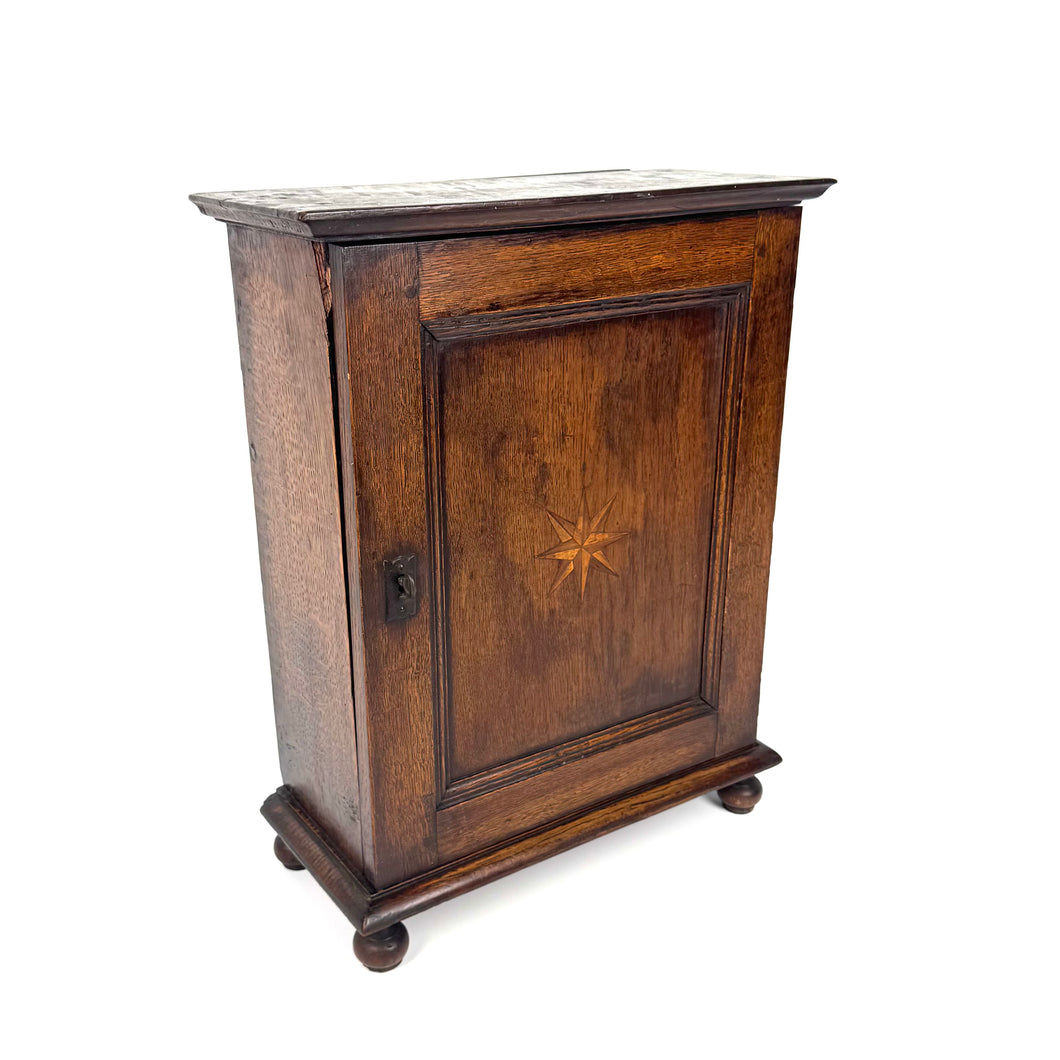 Georgian Oak Spice Cupboard - 18th Century