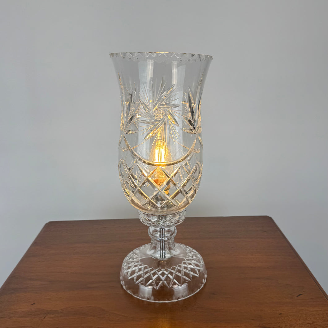 Cut Lead Crystal Lamp