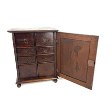 Load image into Gallery viewer, Georgian Oak Spice Cupboard - 18th Century
