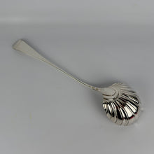 Load image into Gallery viewer, George III Silver Soup/Punch Ladle by George Baskerville - London 1762
