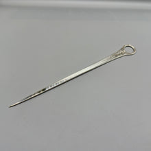 Load image into Gallery viewer, George III Solid Silver Meat Skewer - Thomas Wallis II - London 1786
