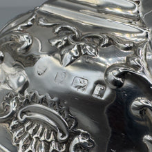 Load image into Gallery viewer, Pair of Art Nouveau Sterling Silver Candlesticks - J&amp;J Maxfield - 20cm
