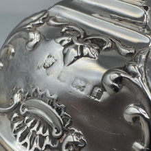 Load image into Gallery viewer, Pair of Art Nouveau Sterling Silver Candlesticks - J&amp;J Maxfield - 20cm
