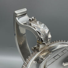 Load image into Gallery viewer, Antique George III Large Silver Teapot by Crispin Fuller - London 1819

