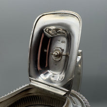 Load image into Gallery viewer, Antique George III Large Silver Teapot by Crispin Fuller - London 1819
