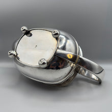 Load image into Gallery viewer, Antique George III Large Silver Teapot by Crispin Fuller - London 1819
