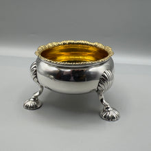 Load image into Gallery viewer, Pair of George III Silver Salt Cellars by David &amp; Robert Hennell I  - London 1765
