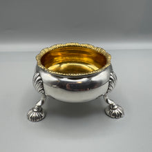 Load image into Gallery viewer, Pair of George III Silver Salt Cellars by David &amp; Robert Hennell I  - London 1765
