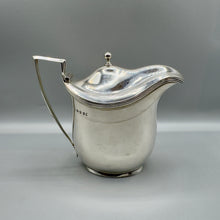 Load image into Gallery viewer, George III Silver Lidded Sauce Jug by John Emes - London 1800
