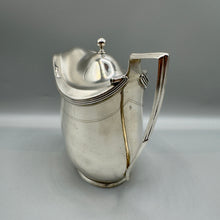 Load image into Gallery viewer, George III Silver Lidded Sauce Jug by John Emes - London 1800
