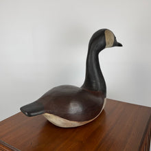 Load image into Gallery viewer, Naive Large Wooden Folk Art Goose
