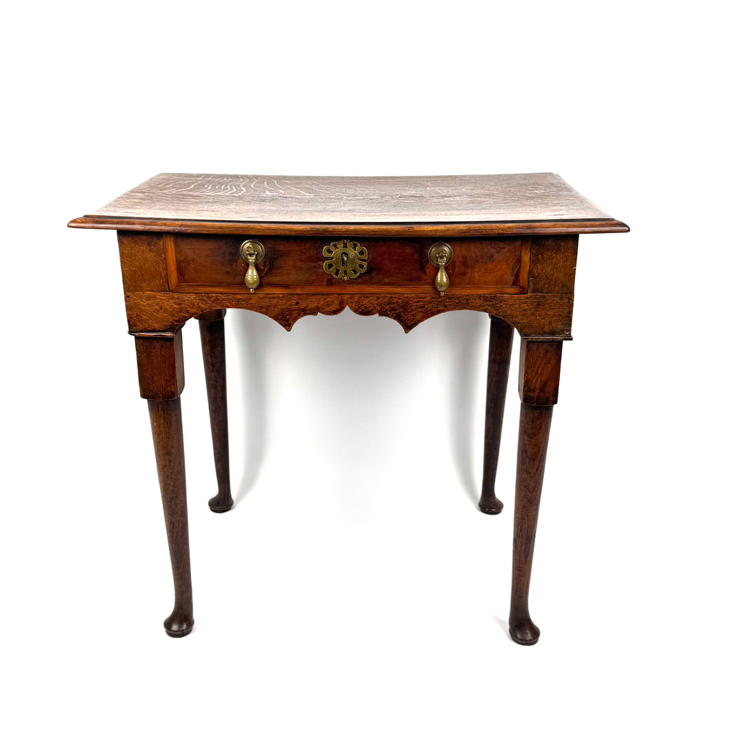 Oak and Yew Lowboy - 18th Century