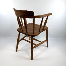 Load image into Gallery viewer, C.1895 Beech and Elm Smokers Bow Chair
