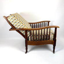 Load image into Gallery viewer, Oak 19th Century Reclining Armchair by Wylie &amp; Lockhead of Glasgow
