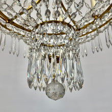 Load image into Gallery viewer, 19th Century Crystal Empire Chandelier
