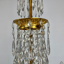 Load image into Gallery viewer, 19th Century Crystal Empire Chandelier
