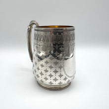 Load image into Gallery viewer, Victorian Silver Christening Cup by Edward Charles Brown - London 1874

