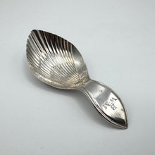 Load image into Gallery viewer, George III Siver Shell Caddy Spoon by Nathaniel Smith &amp; Co - Sheffield 1794
