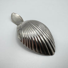 Load image into Gallery viewer, George III Siver Shell Caddy Spoon by Nathaniel Smith &amp; Co - Sheffield 1794
