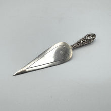 Load image into Gallery viewer, Silver Novelty Trowel Bookmark - Birmingham 1898
